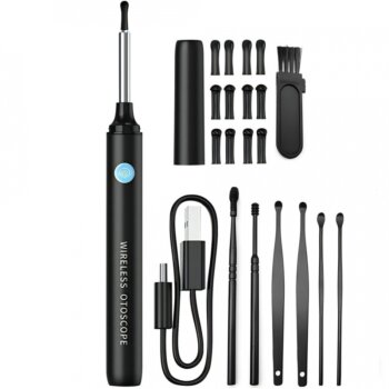 Otoskop s HD kamerou na čistenie uší s vyhrievaným hrotom, Earwax Removal