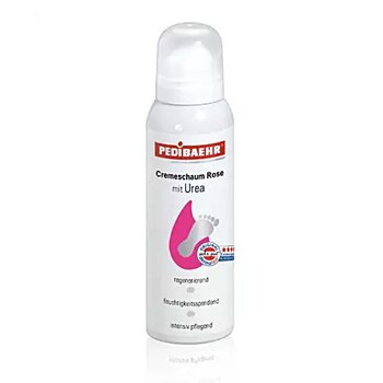 Pedibaehr krémová pena ružová s ureou, na veľmi suchú, hrubú pokožku nôh, 125 ml
