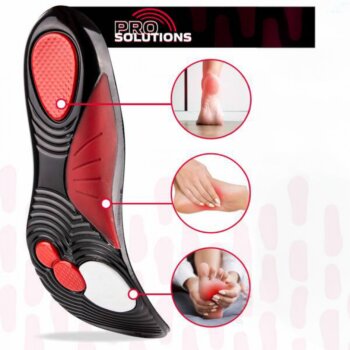 Penové odpružené športové vložky do topánok, Pro Solutions