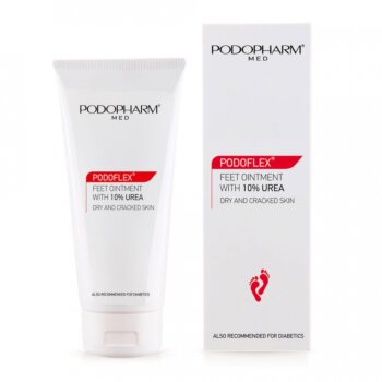 Podopharm Podoflex masť na nohy s 10 % močoviny – 75 ml