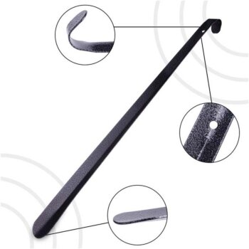 Dlhý kovový obuvák na topánky - 66 cm