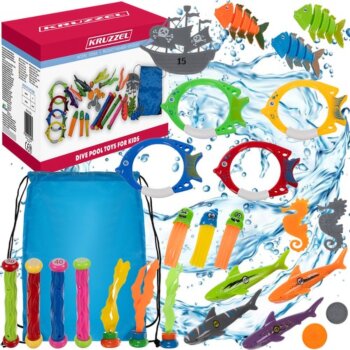 Potápanie formou hry pre deti, Dive Toys 27 ks