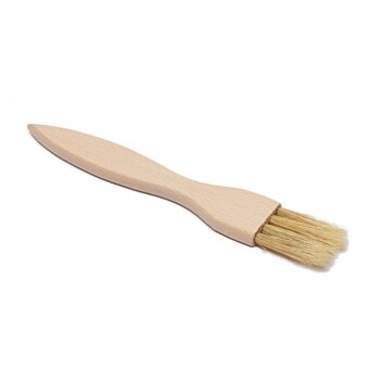 Potravinársky drevený štetec/maslovačka plochý, 18 cm