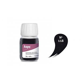 Renovačná farba na prírodnú a syntetickú kožu Super Color 25ml Čierna
