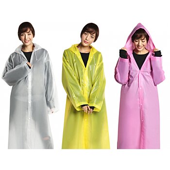 Pršiplášť, pláštenka pre dospelých do dažďa, biely Pocket Cape
