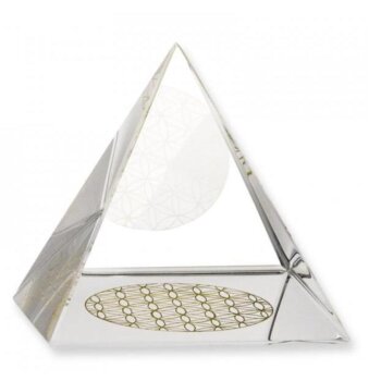 Pyramída pre zlepšenie toku energií  – Kvet života, 6 cm