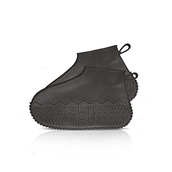 Vodeodolné návleky na tenisky silikónové elastické Raincover for Sneakers čierne S