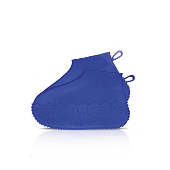 Vodeodolné návleky na tenisky silikónové elastické Raincover for Sneakers modré