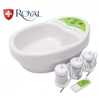 Detoxikačná vanička Royal Spa - elektrolytický vodný kúpeľ s diaľkovým ovládačom