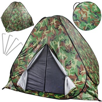Samorozkladací turistický stan pre 4 osoby, ARMY