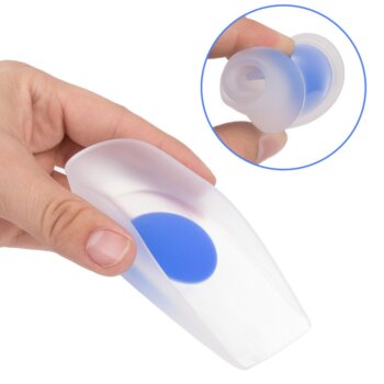 Silikónové tlmiace podpätky do topánok na pätovú ostrohu, ProtectHeel