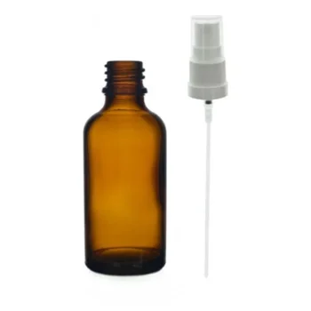 Sklenená fľaška s rozprašovačom - 100 ml