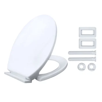 WC doska so systémom postupného sklopenia - 45 cm × 36 cm TOI-4