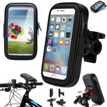 Univerzálne vodeodolné puzdro na mobil na bicykel, MobiBike