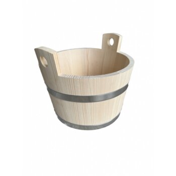 Vedro do sauny z dreva,17 x 26 cm, 5L