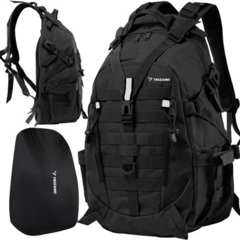 Taktický turistický uni batoh 25L čierny