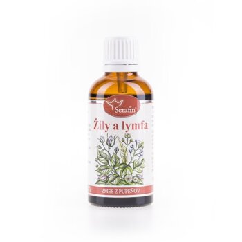 Žily a lymfa - tinktúra zo zmesi z pupeňov 50ml