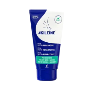 Výživný regeneračný krém na suché chodidlá, Akileine Blue - 75 ml