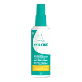 Antiperspiračný sprej na nohy proti poteniu, Akileine Green - 100 ml