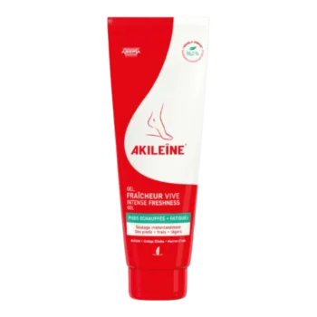 Intenzívny osviežujúci gél na opuchnuté nohy, Akileine Red - 125 ml