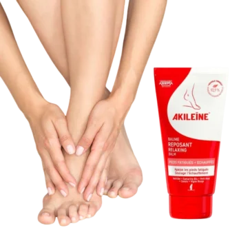 Relaxačný balzam na uvanené nohy , Akileine Red - 75 ml