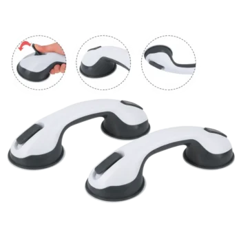 Oporné madlá s prísavkami do kúpeľne a WC – sada 2 ks