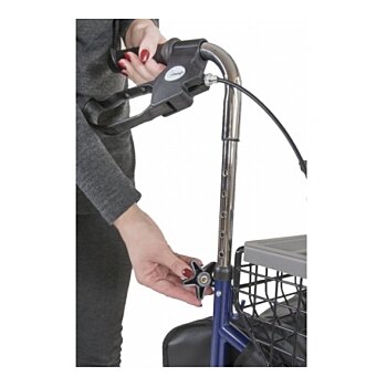 Oceľové trojkolesové chodítko - trojkolka RT 892G