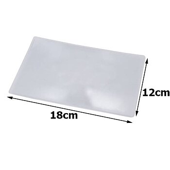 Čítacia lupa - fresnelova šošovka 18 x 12