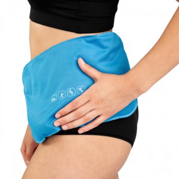 Hrejivý a chladivý gélový vankúšik na studenú aj teplú terapiu -  30 × 18 cm