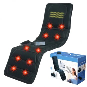 Elektrická masážna podložka Vario de luxe s ohrevom - dokonalý domáci masér