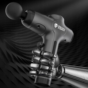 Masážna pištoľ s 10 nástavcami, Force Y3-1