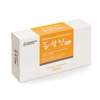 Ručné akupunktúrne ihly DONGBANG  – 0,18 x 8 mm, 100 ks