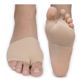 Bandáž na chodidlo s gélovým metavankúšikom nášlapu chodidla