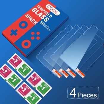 Ochranné sklo pre Nintendo Switch 4x