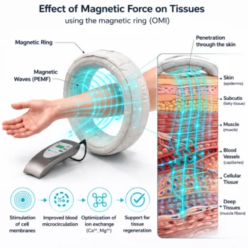 Ring - pulzná magnetoterapia pre domácu starostlivosť 