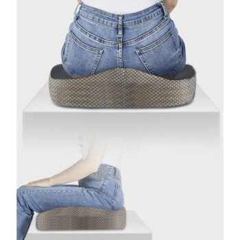 Ortopedický vankúš na sedenie z pamäťovej peny