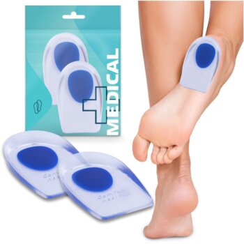 Podpätky na ostrohy a odpruženie päty