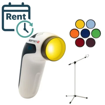 Prenájom - biolampa Bioptron Medall so stojanom a kolorterapiou | 1 deň