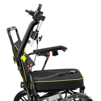 Elektrický invalidný vozík so skladacím rámom FLASH, s dojazdom do 25 Km, 120 Kg
