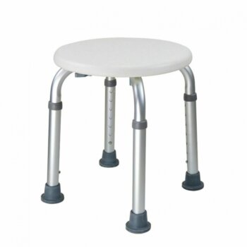 Stolička do sprchy ROUND, nosnosť 130 kg