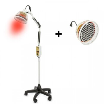 TDP lampa CQ-36 infračervená terapeutická lampa s minerálnou platňou + náhradná hlavica