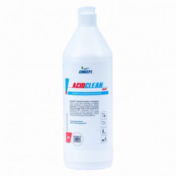 AcidClean - Profesionálny prípravok na odstránenie vodného kameňa a hrdze, 1l