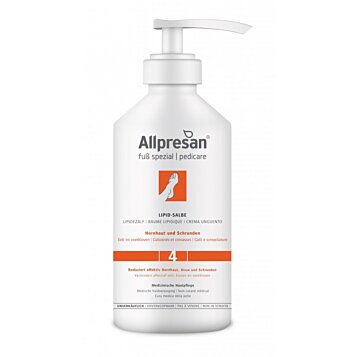 Allpresan 4® Lipidová masť na nohy s 15% urea, 500 ml