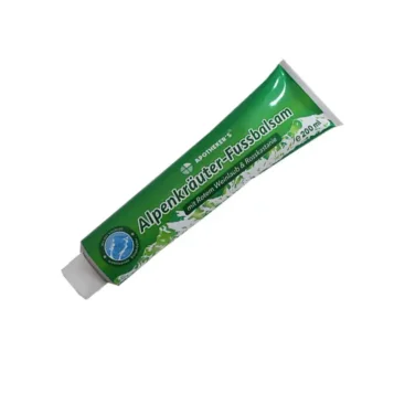 Alpenkräuter-Fussbalsam bylinný balzam na nohy s alpskými extraktmi – 200 ml - Náhľad