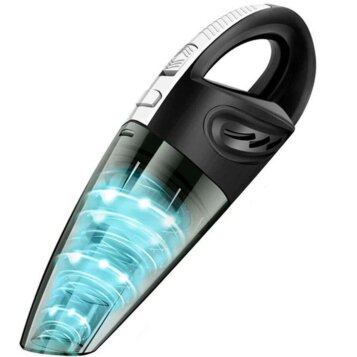 Bezdrôtový vysávač do auta 120W, čierny