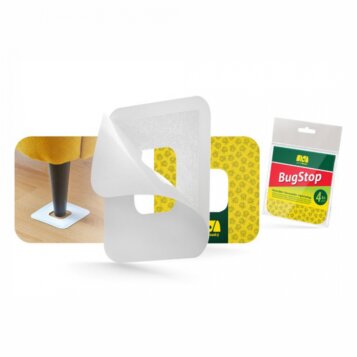 BugStop – Lepová pasca na ploštice pre monitoring a ochranu matrací 4 ks - Náhľad