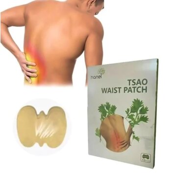Bylinné náplasti na úľavu od bolesti chrbta Tsao Waist Patch, 10 ks