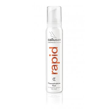 Účinná pena na suchú a svrbiacu pokožku nôh Callusan RAPID, 125 ml