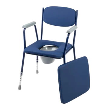 Toaletná stolička BLUE s nosnosťou do 136 kg