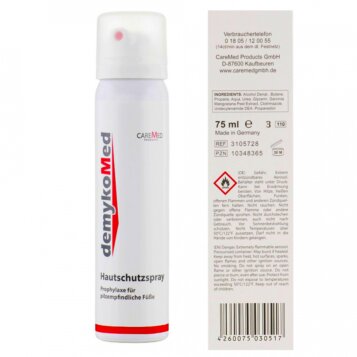 Sprej na ochranu chodidiel proti plesniam DemykoMed Hautschutzspray, 75 ml
